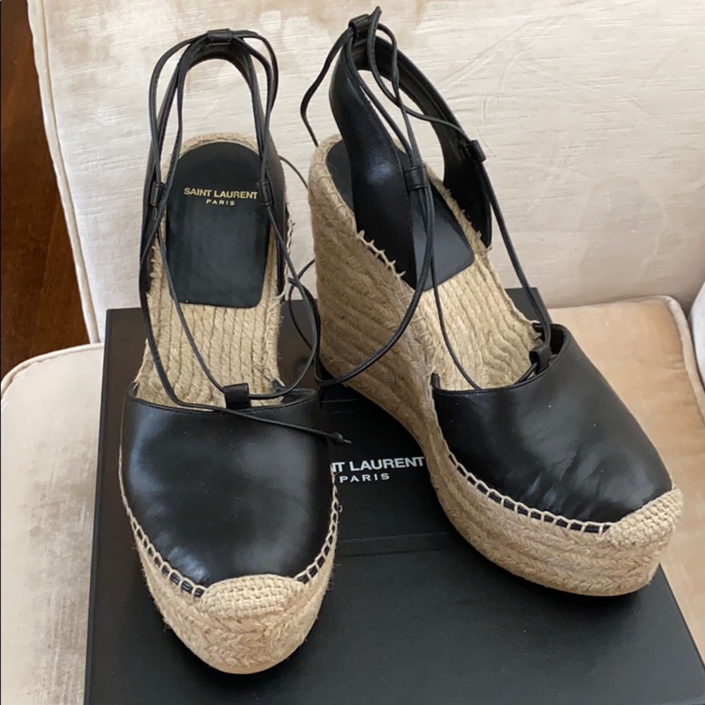 Saint Laurent espadrille
